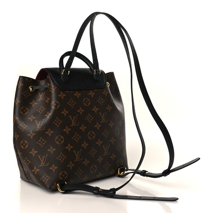 Louis Vuitton Monogram Montsouris PM Black 3 of 8