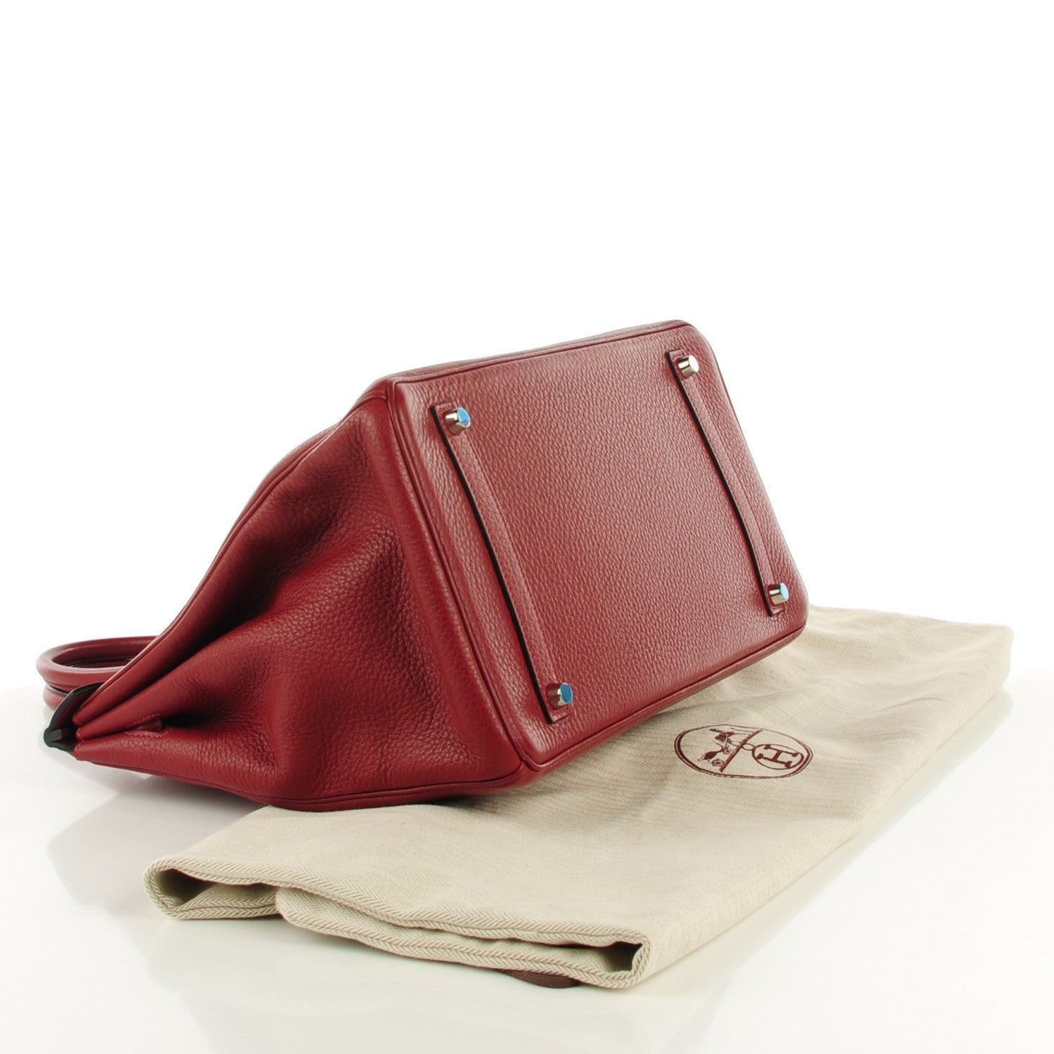Hermes Togo Birkin 35 Rouge H 5 of 15