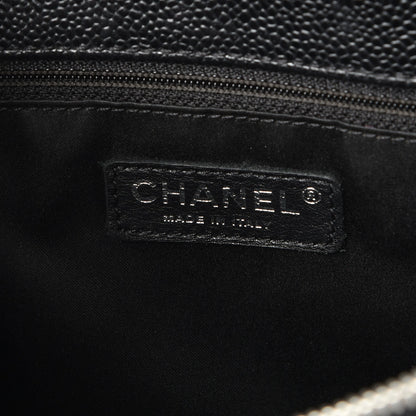 Chanel Caviar Quilted Grand Shopping Tote GST Black 6 of 8