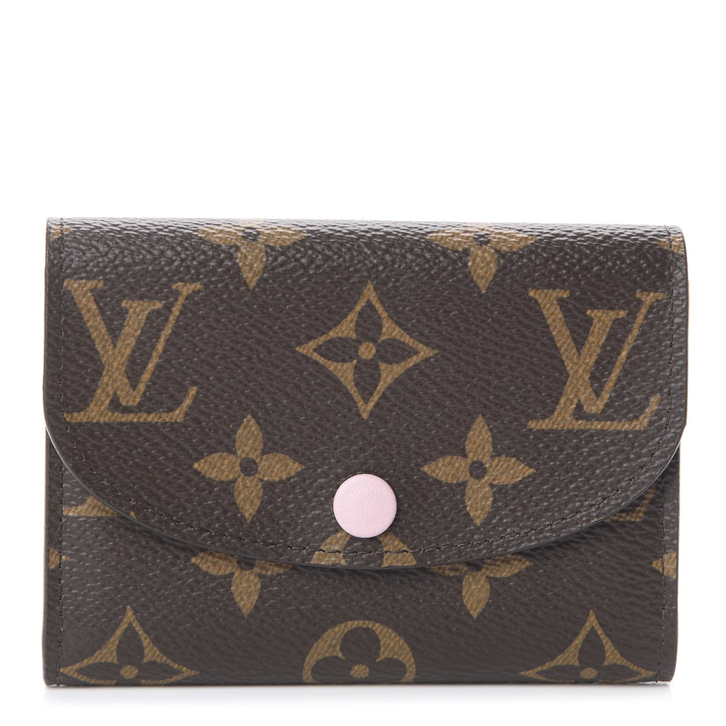 Monogram Rosalie Coin Purse Rose Ballerine