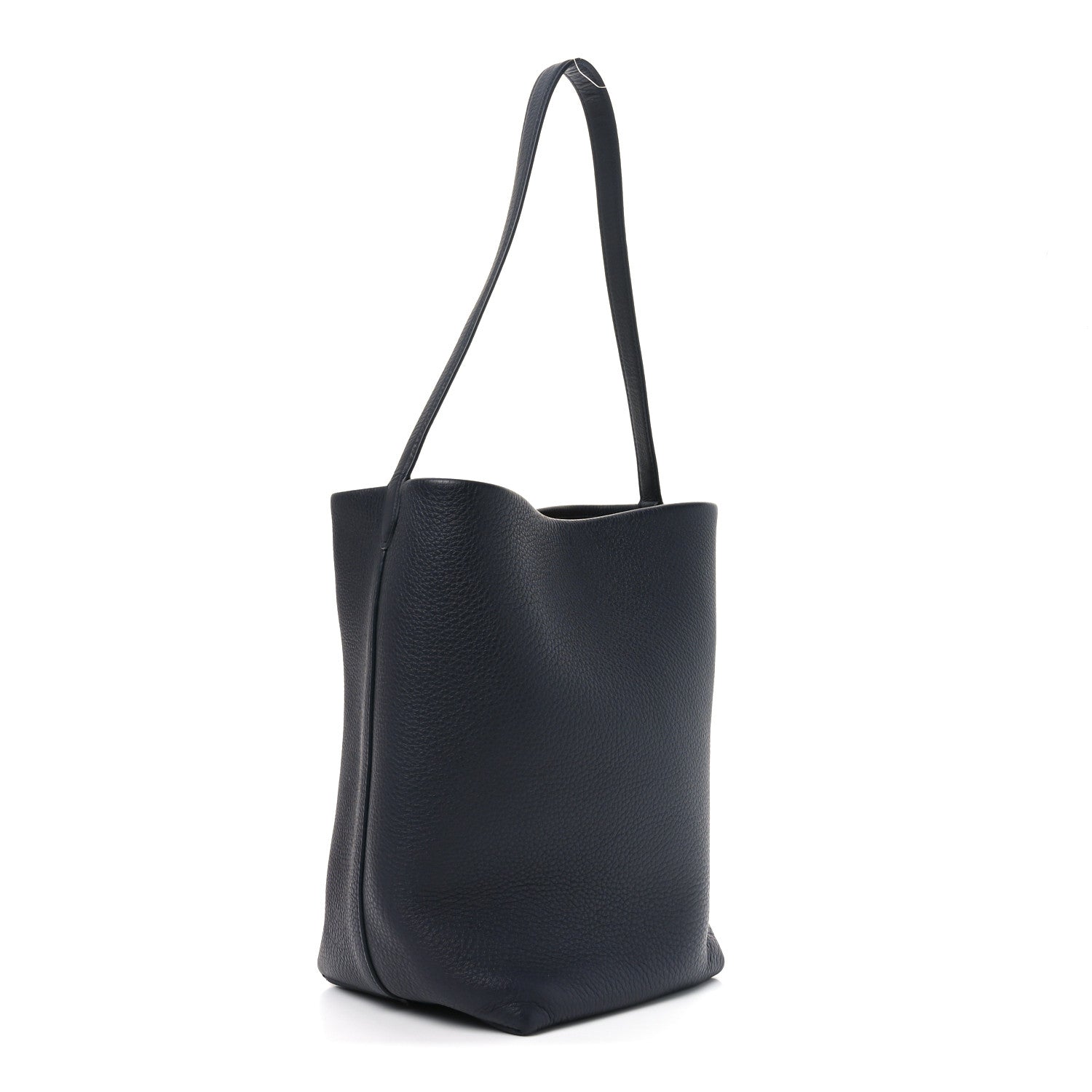 The Row Grained Calfskin Medium N/S Park Tote Marine 3 of 10
