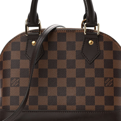 Louis Vuitton Damier Ebene Alma BB 7 of 9