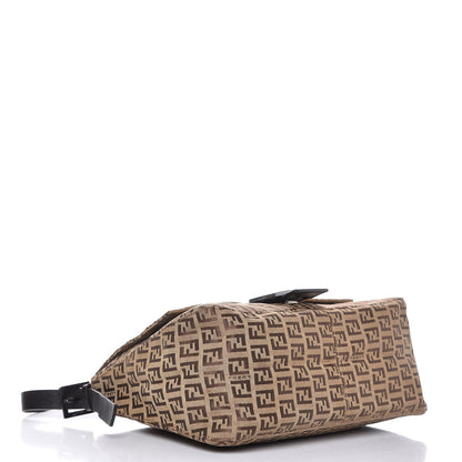 Fendi Zucchino Mama Baguette Dark Brown 4 of 10