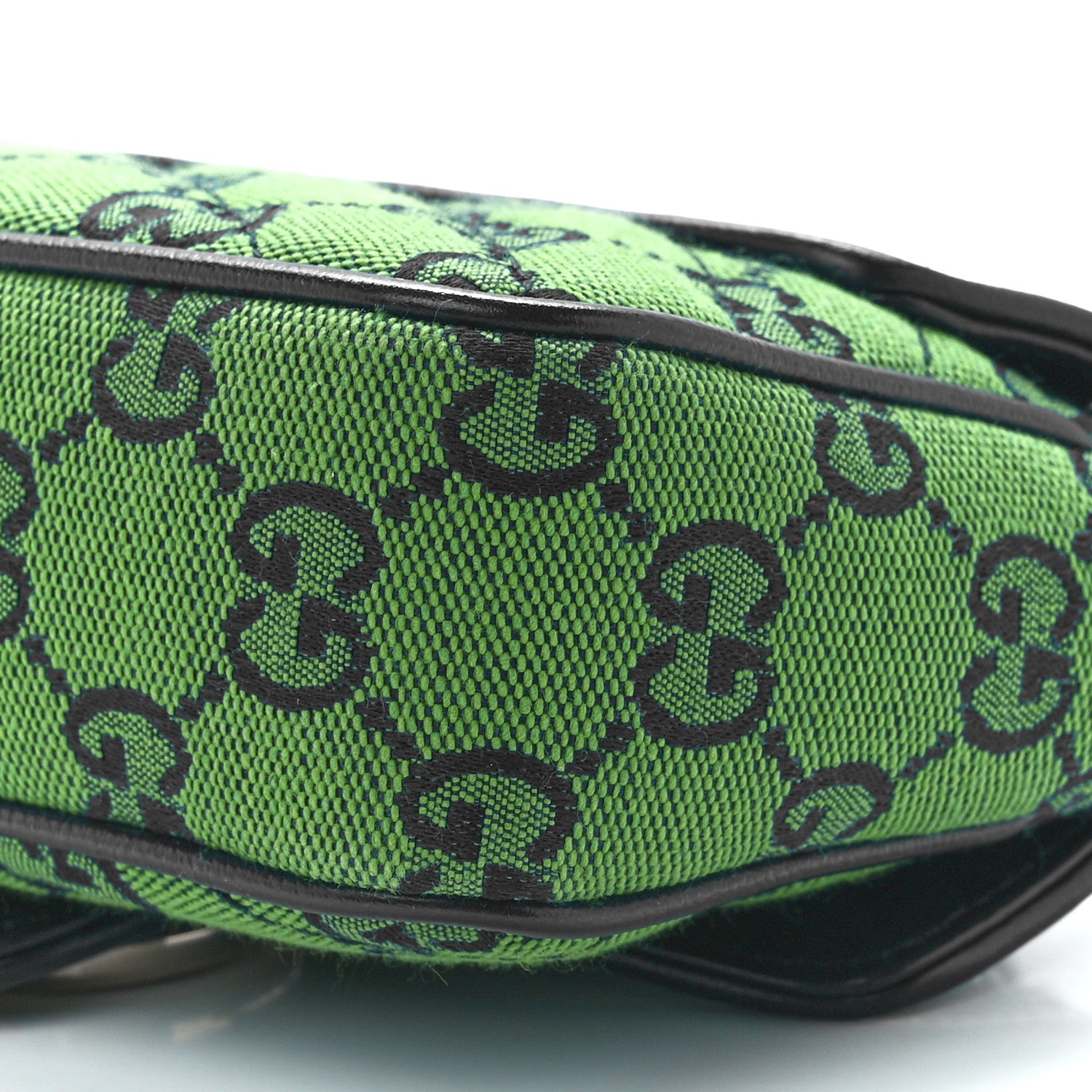 Gucci Monogram Multicolor Matelasse Diagonal Super Mini GG Marmont Shoulder Bag Green Blue 11 of 11