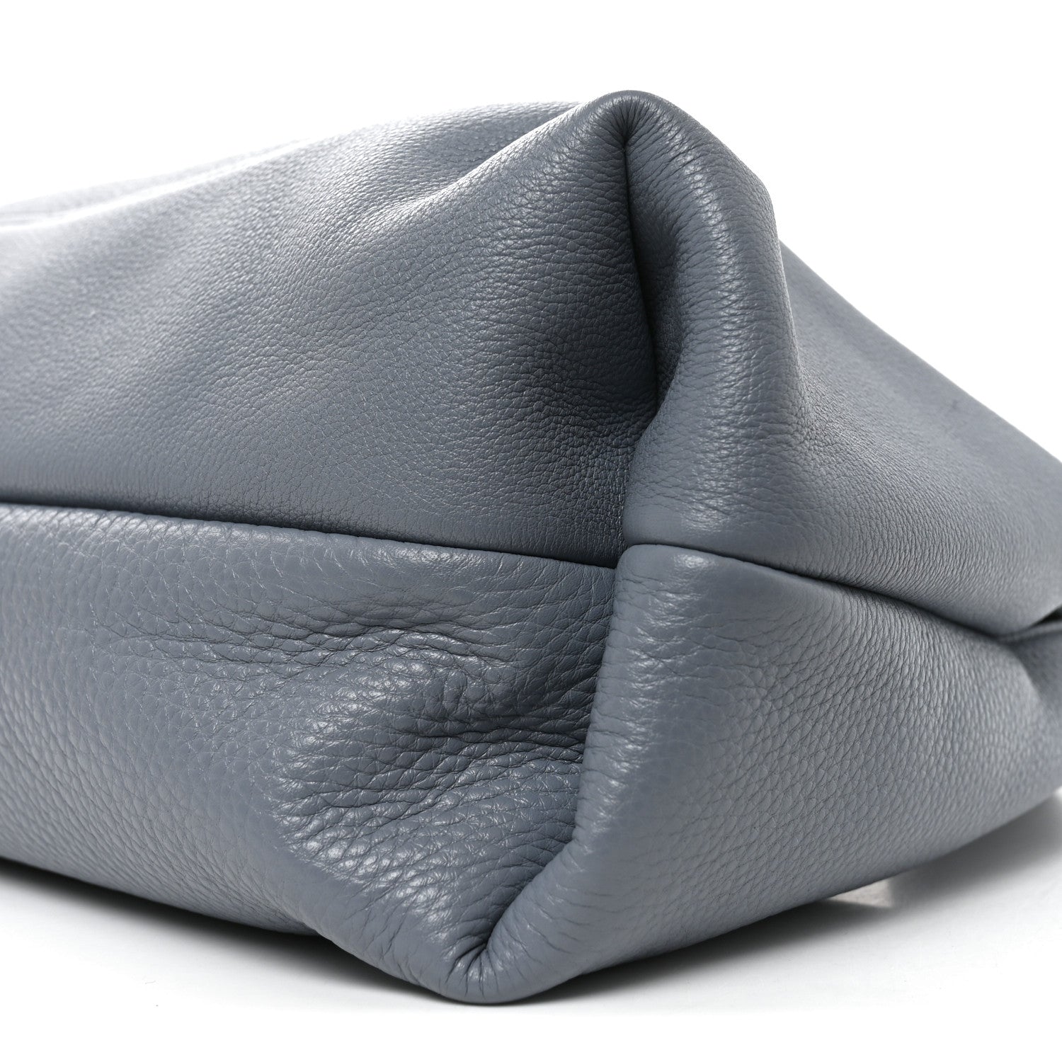 Gucci Grained Calfskin Softbit Maxi Shoulder Bag Foggy Grey 11 of 11