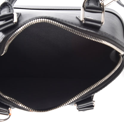 Louis Vuitton Epi Alma BB Black 7 of 9