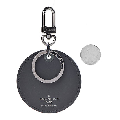 Louis Vuitton Monogram Eclipse Illustre Vivienne Bag Charm Key Holder Black 2 of 3