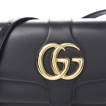Gucci Vitello Palmellato Lux Small Arli Flap Shoulder Bag Black 10 of 10