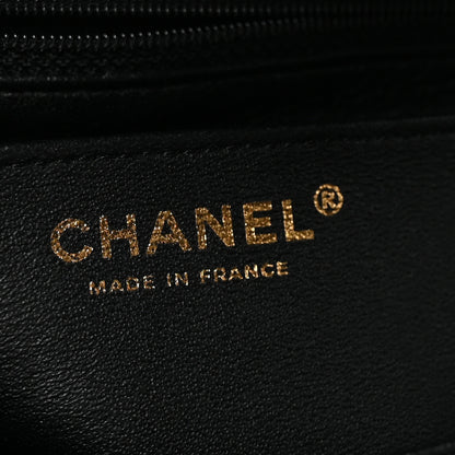 Chanel Lambskin Quilted Mini Rectangular Flap Black 6 of 10