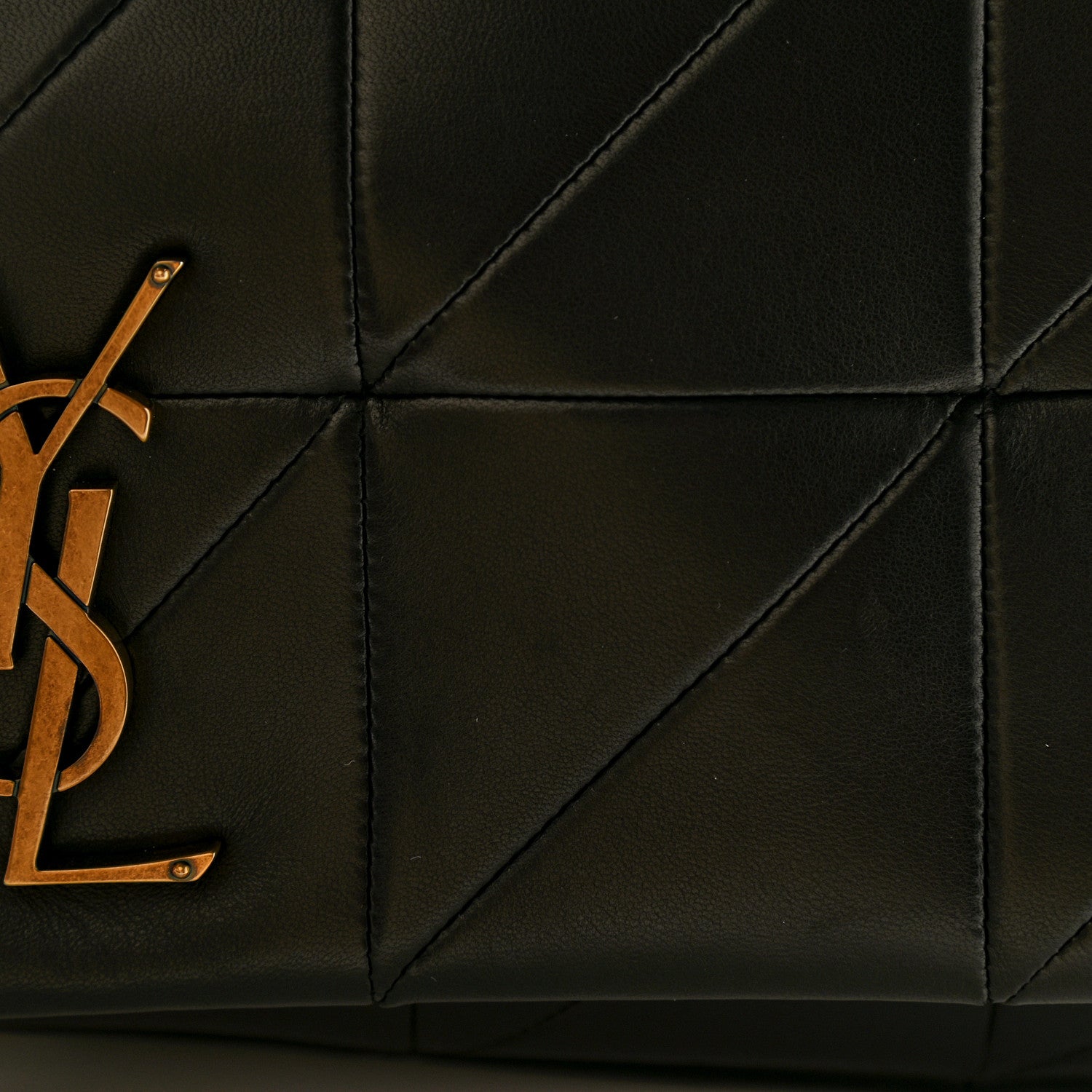 Saint Laurent Lambskin Patchwork Monogram Large Jamie Black 10 of 10