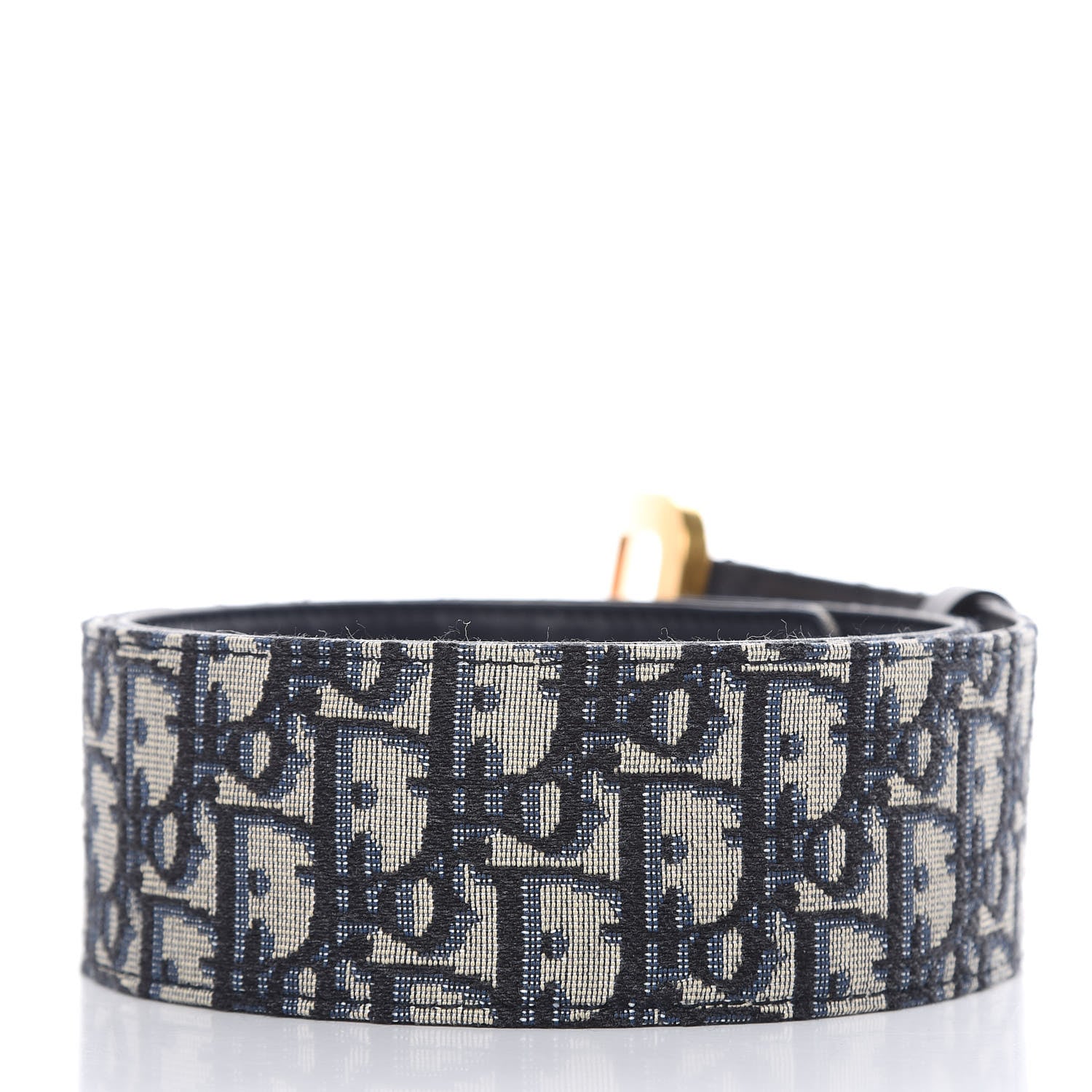 Christian Dior Oblique Diorquake Belt 85 Blue Multi 3 of 8