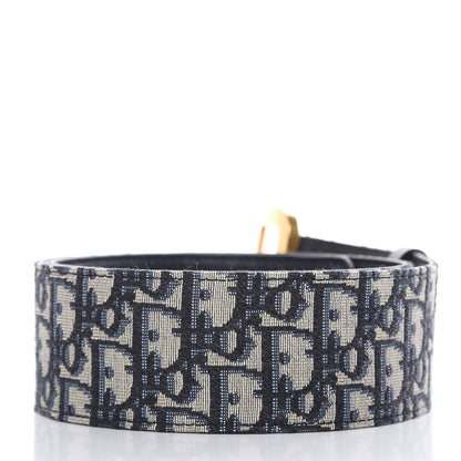 Christian Dior Oblique Diorquake Belt 85 Blue Multi 3 of 8