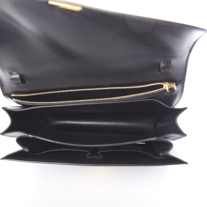 Celine Box Calfskin Medium Classic Box Flap Bag Black 5 of 10