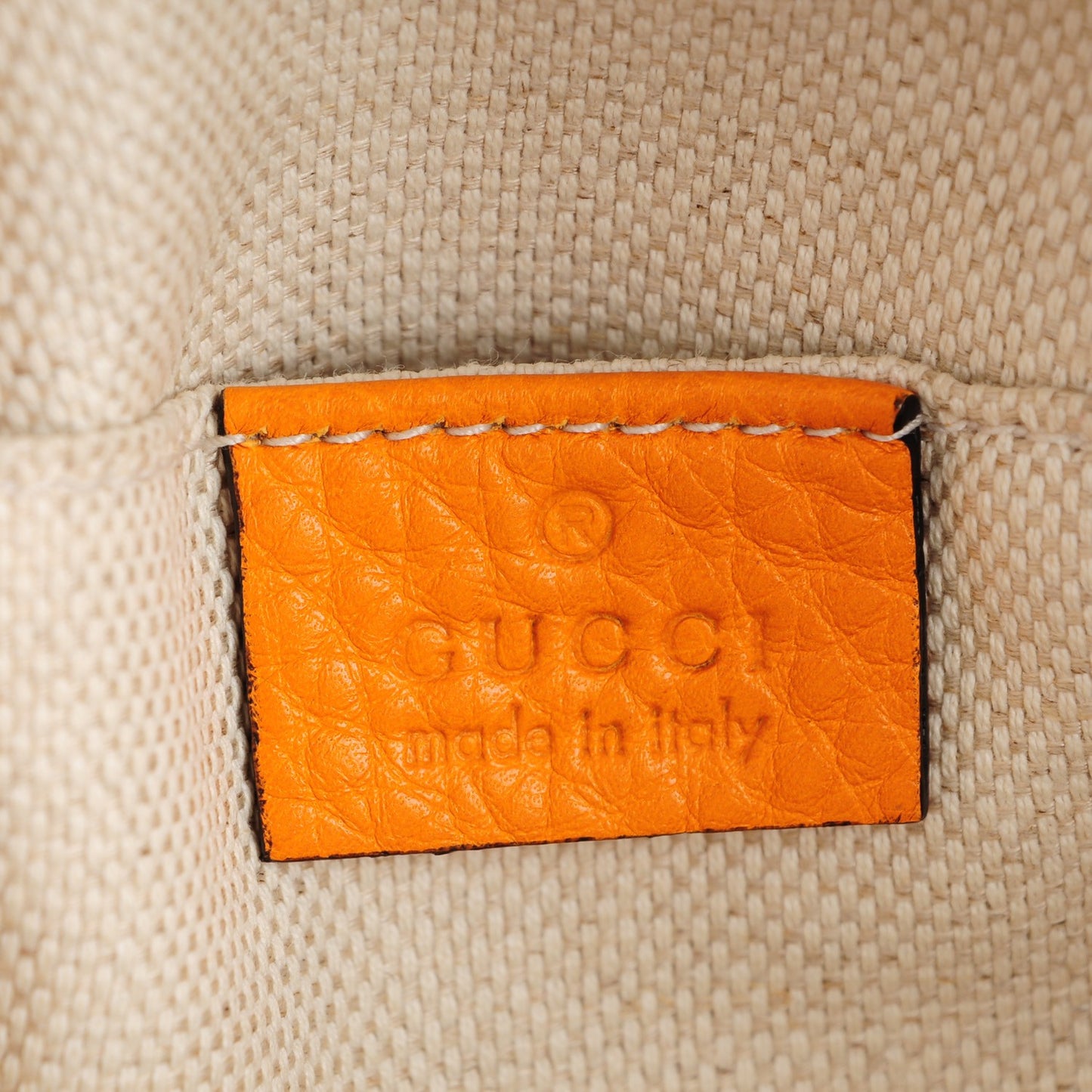 Pebbled Calfskin Small Soho Disco Bag Curcuma