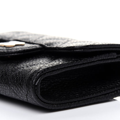 Chanel Caviar Quilted Flap Card Holder Wallet Black 11 of 13