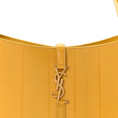 Saint Laurent Eelskin Le 5 A 7 Hobo Mimosa Yellow 8 of 10