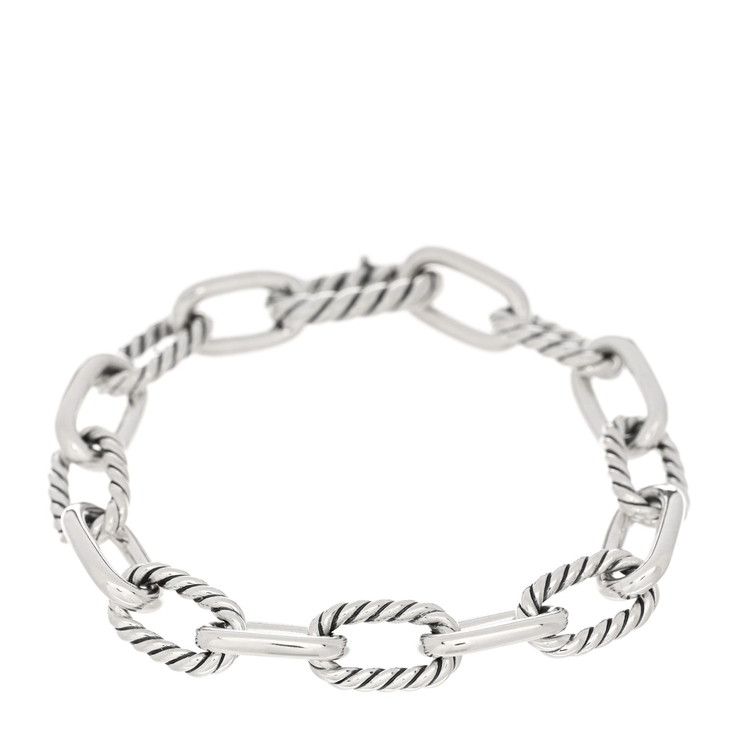 David Yurman Sterling Silver 8.5mm Madison Chain Bracelet 1 of 3