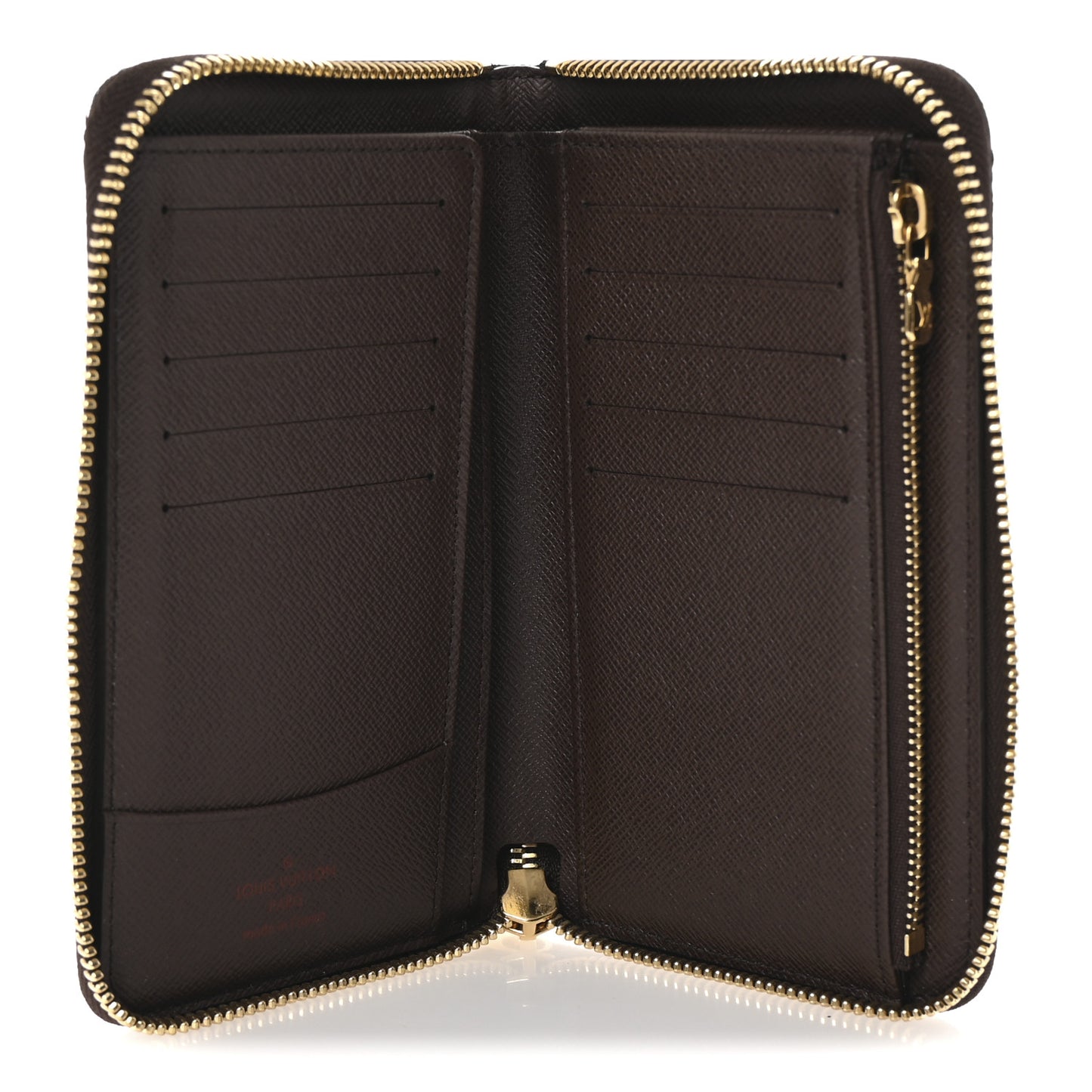 Damier Ebene Zippy Compact Wallet
