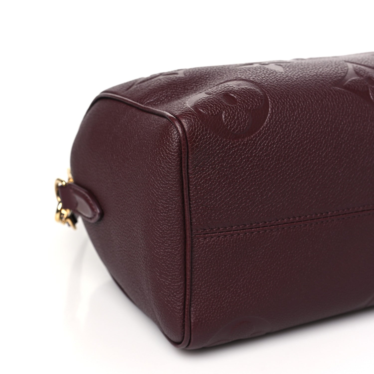 Louis Vuitton Empreinte Monogram Giant Speedy Bandouliere 25 Wine 8 of 10