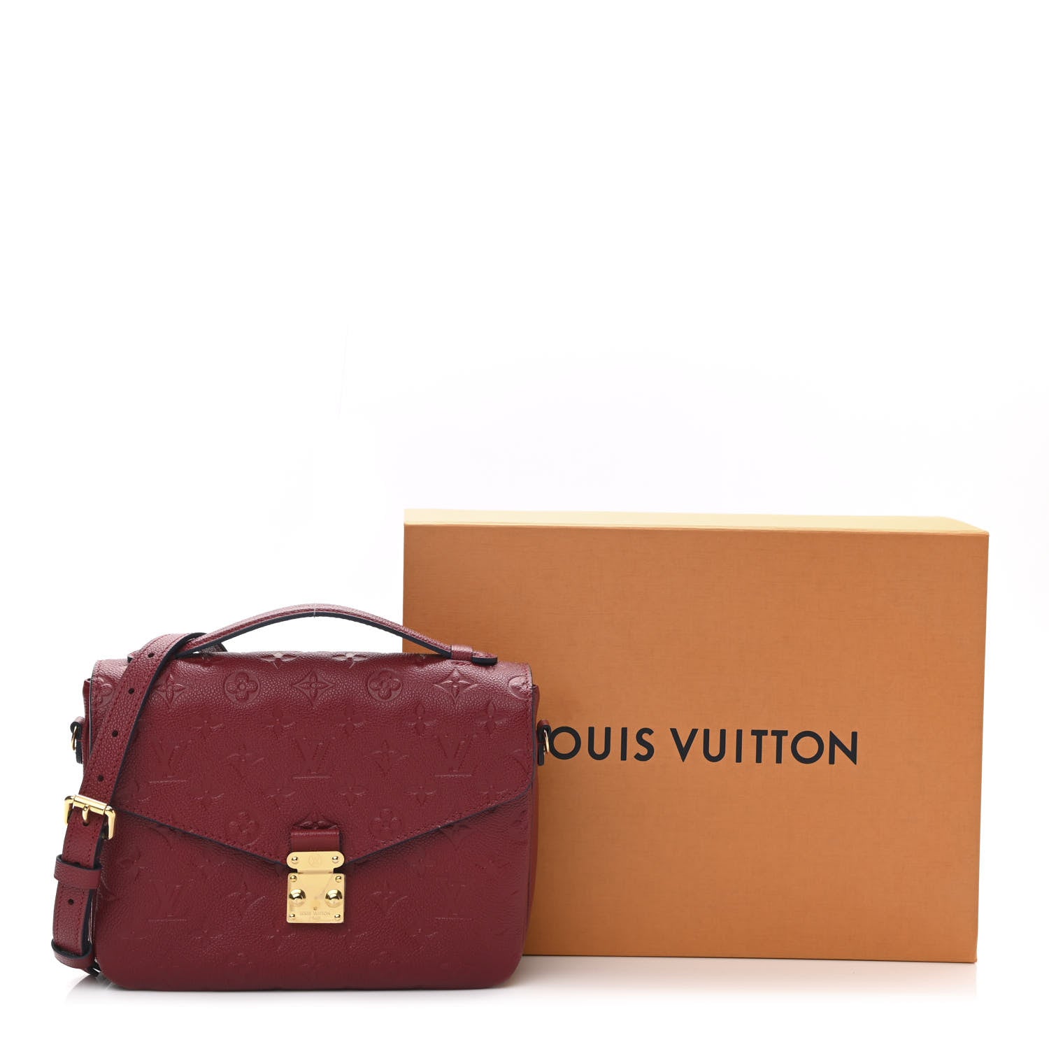 Louis Vuitton Empreinte Pochette Metis Cherry Berry 11 of 11