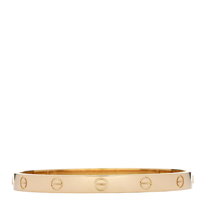 Cartier 18K Yellow Gold LOVE Bracelet 18 2 of 9