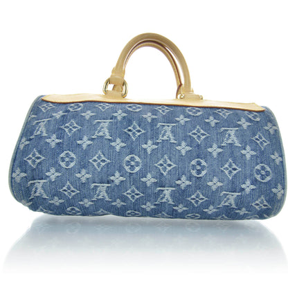 Louis Vuitton Monogram Denim Neo Speedy Blue 3 of 10