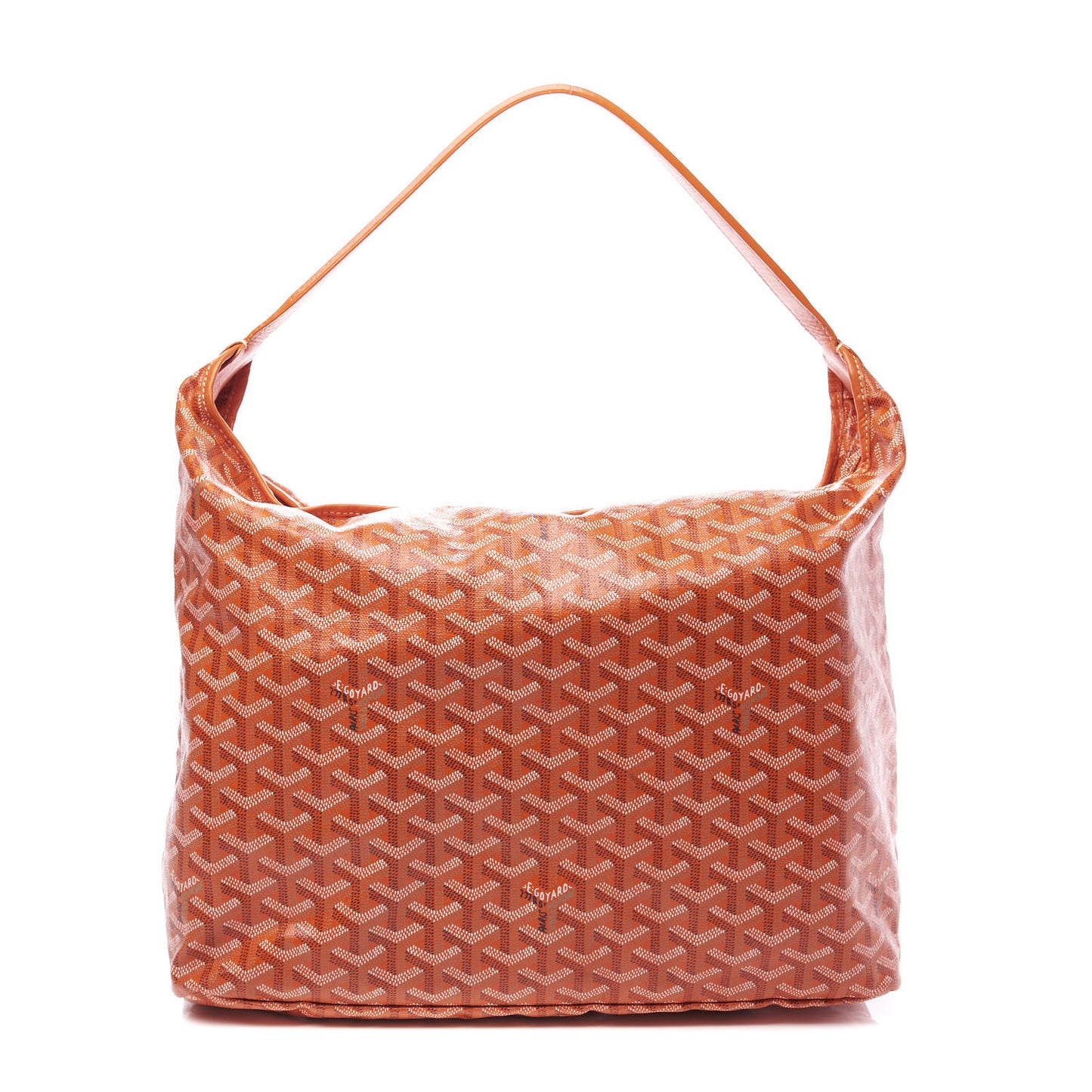 Goyardine Fidji Zip Hobo Orange