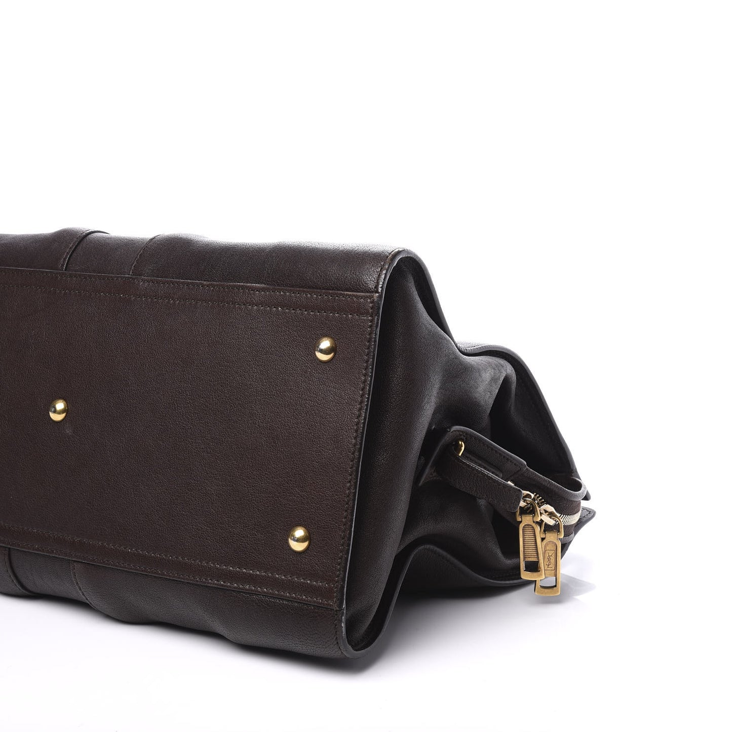 Sheepskin Medium Cabas ChYc Dark Brown