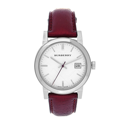 Burberry Stainless Steel Calfskin 34mm The City Quartz Watch BU9123 1 of 5