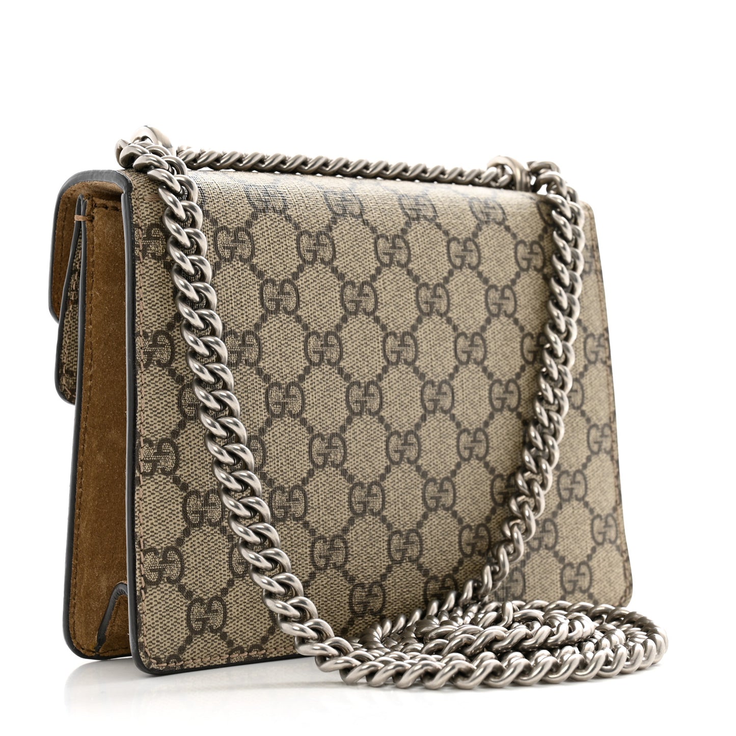 GG Supreme Monogram Mini Dionysus Shoulder Bag Taupe