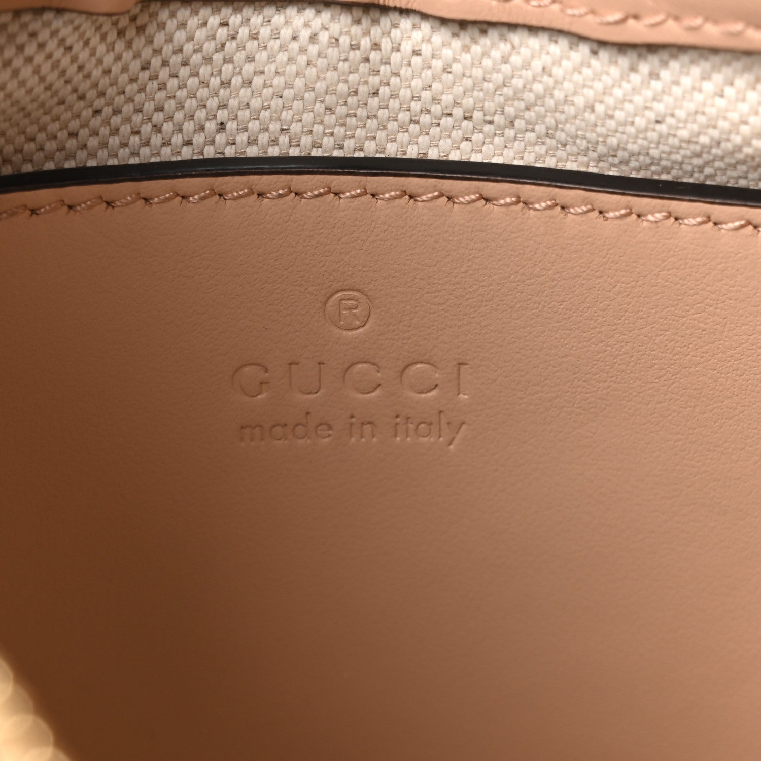 Gucci Calfskin GG Matelasse Mini Hobo Shoulder Bag Perfect Pink Natural 6 of 10