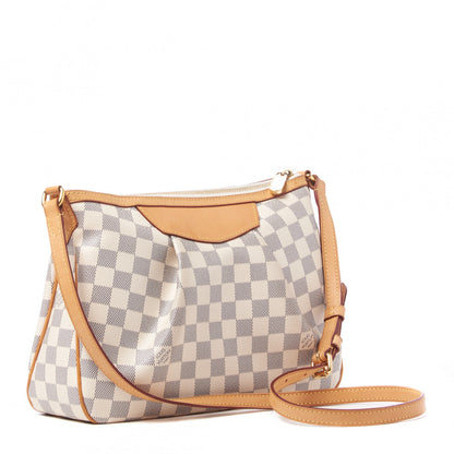 Louis Vuitton Damier Azur Siracusa PM 2 of 8