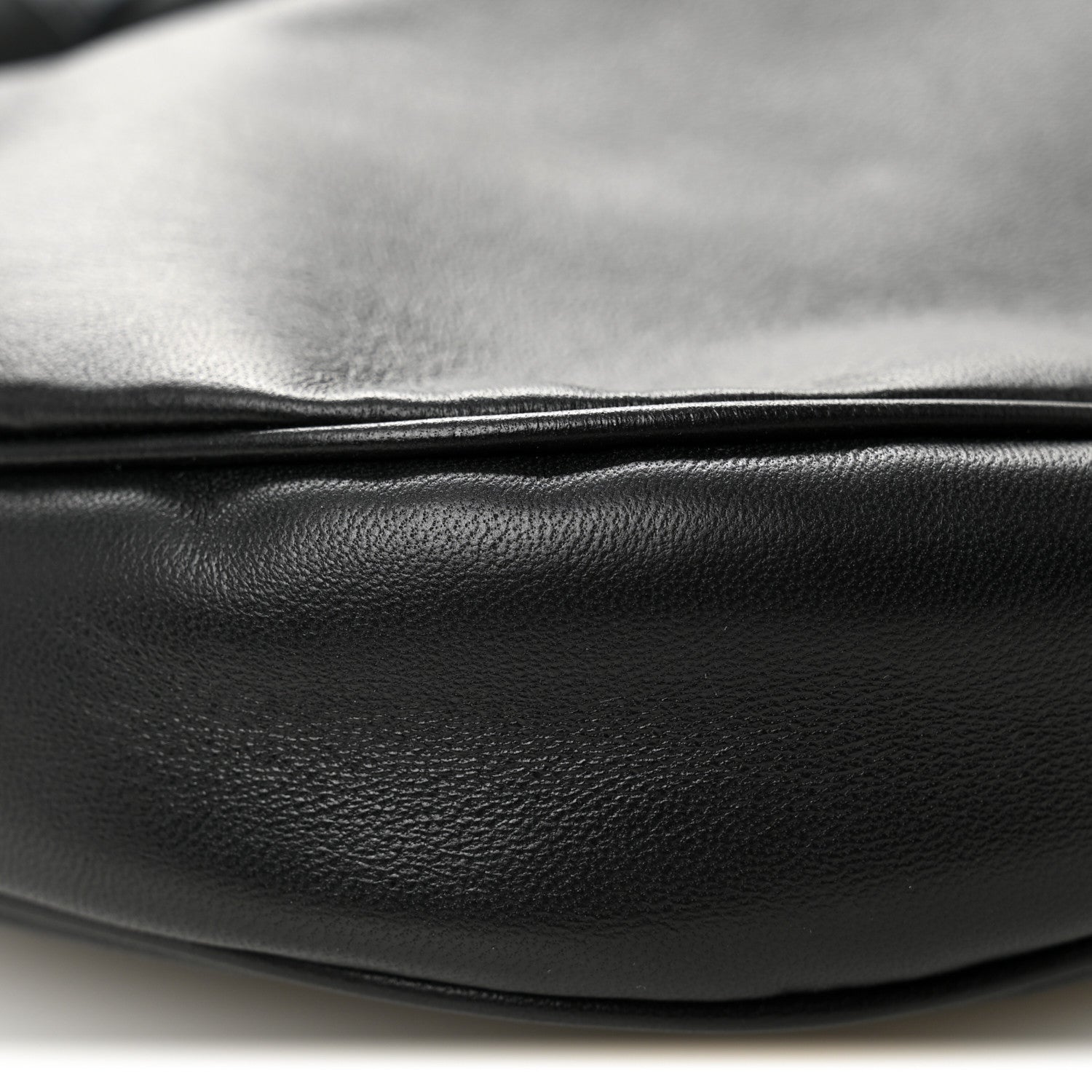 Bottega Veneta Nappa Intrecciato Foulard Hobo Bag Black 9 of 10