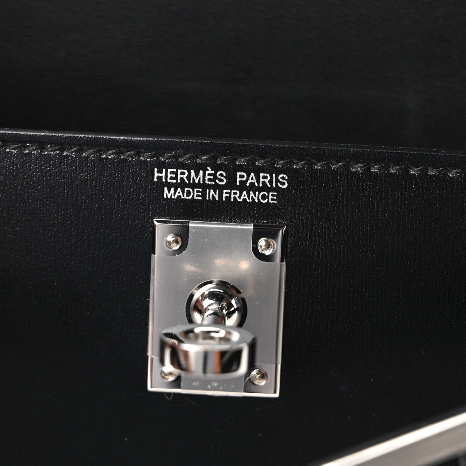 Hermes Box Mini Kelly Sellier 20 Black 6 of 11
