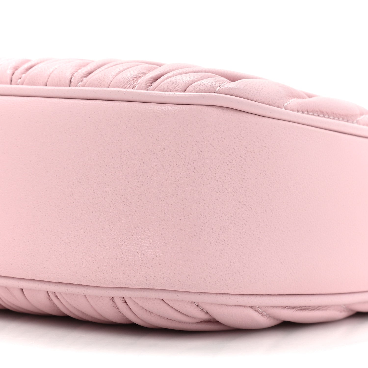 Miu Miu Nappa Matelasse Shoulder Bag Alabastro 6 of 8