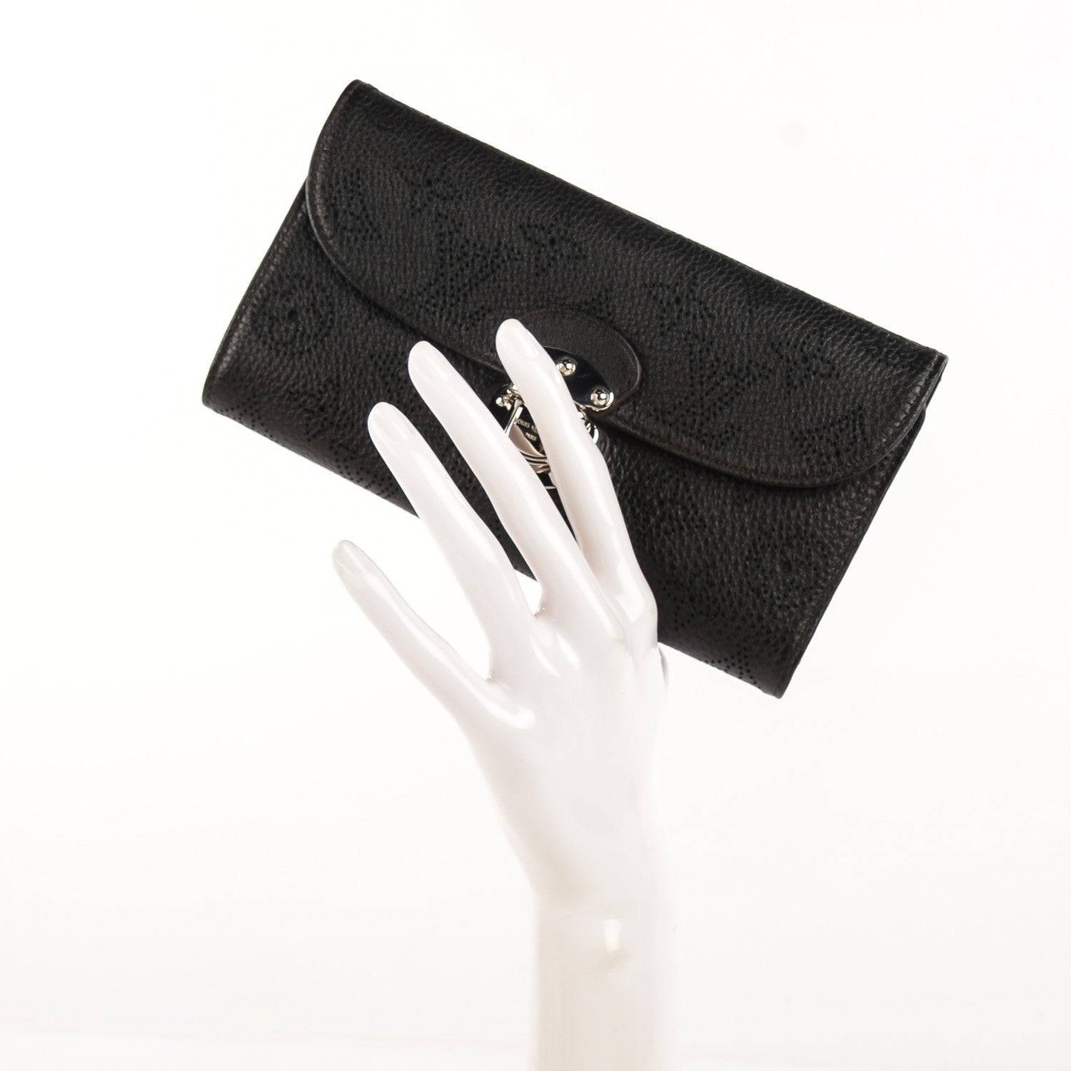 Louis Vuitton Mahina Amelia Wallet Black 2 of 7
