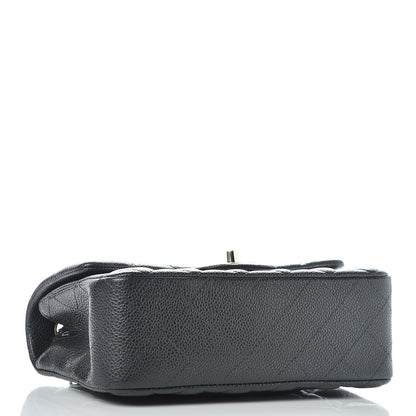 Chanel Caviar Quilted Mini Rectangular Flap Dark Charcoal 4 of 10