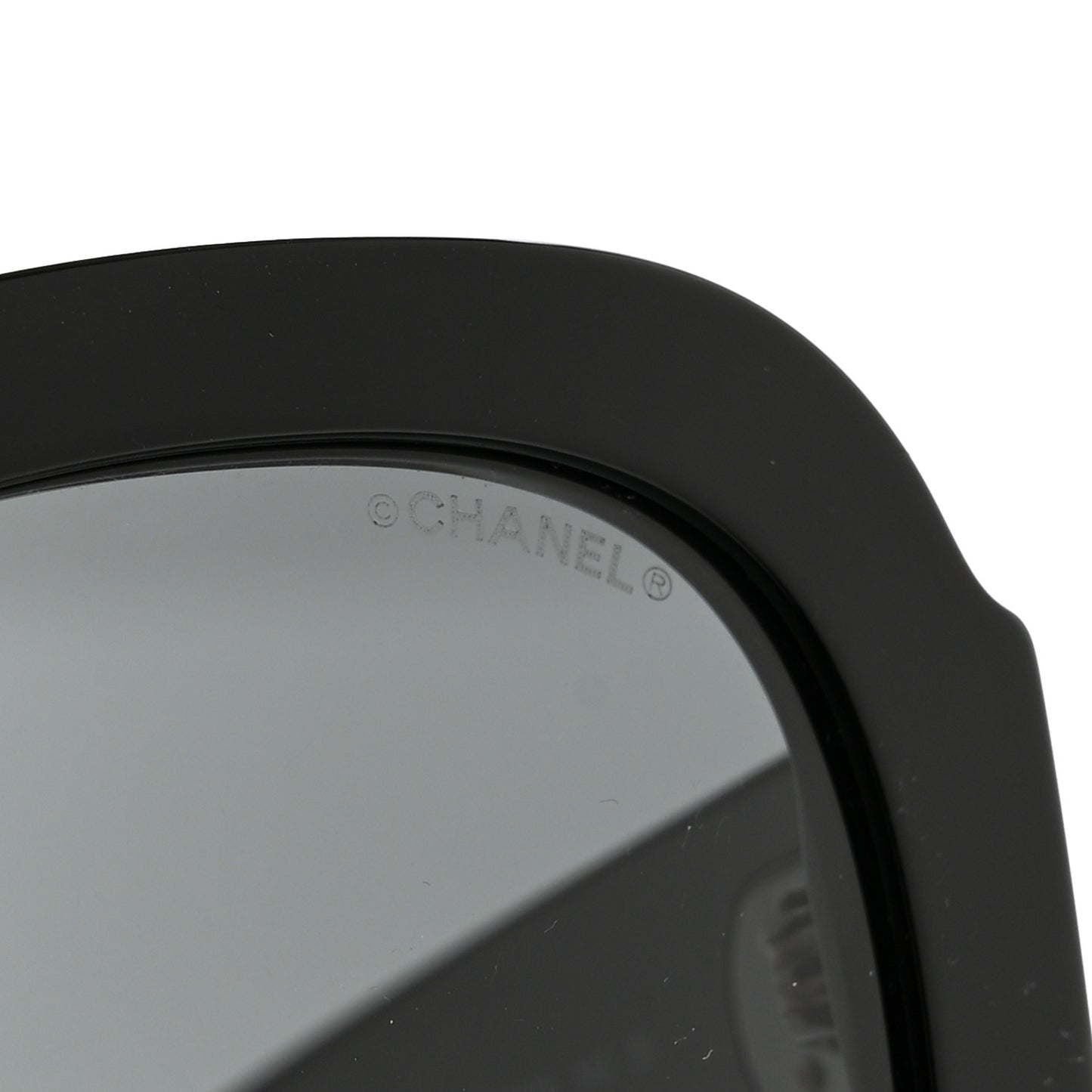 Acetate Pantos Sunglasses 5433-A Black