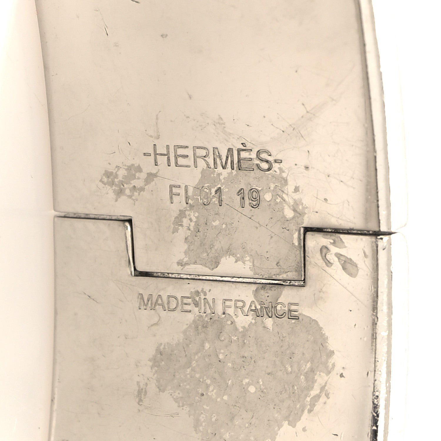 Hermes Enamel Wide Clic Clac H Bracelet PM Marron Glace 5 of 5