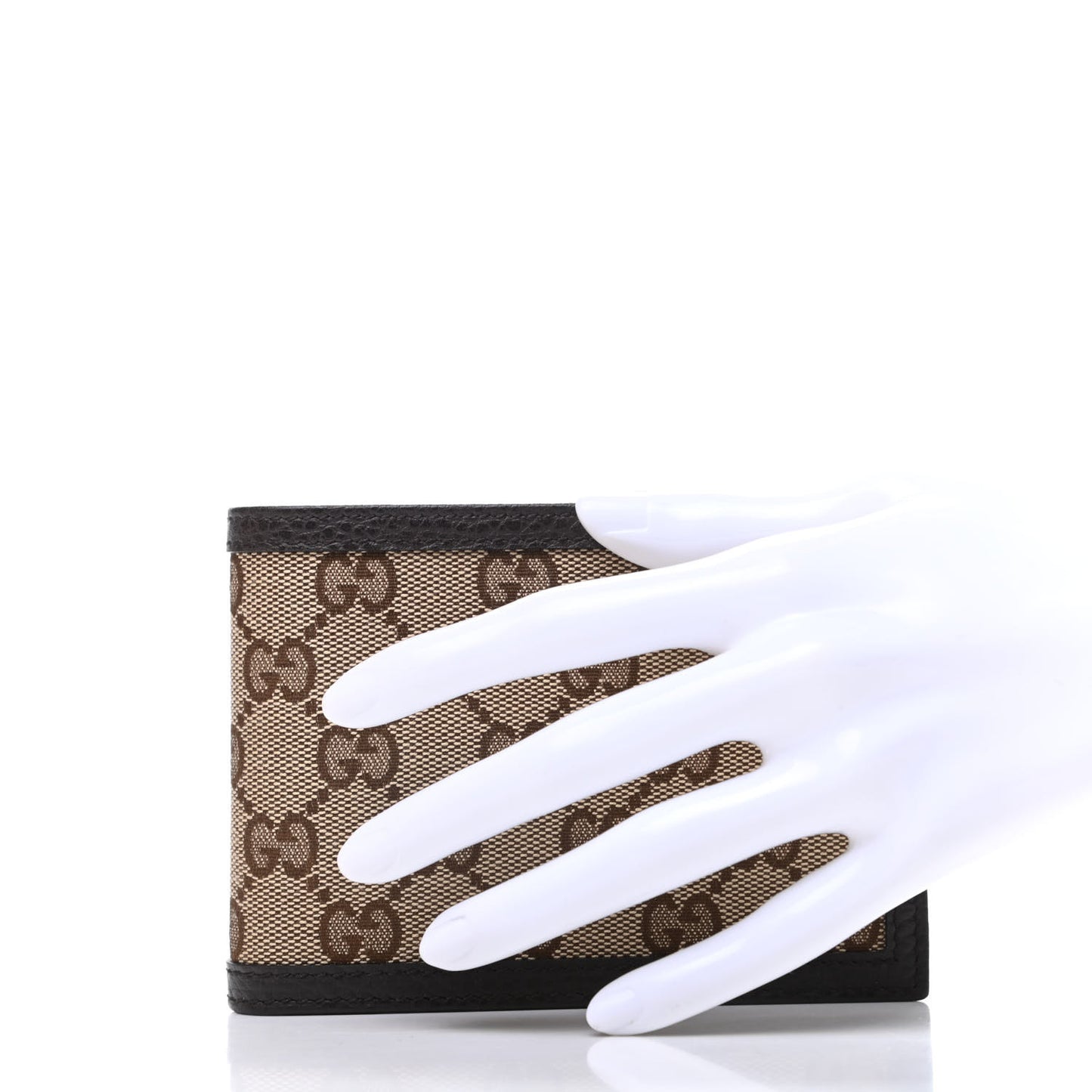 Monogram Bi-Fold Wallet Dark Brown