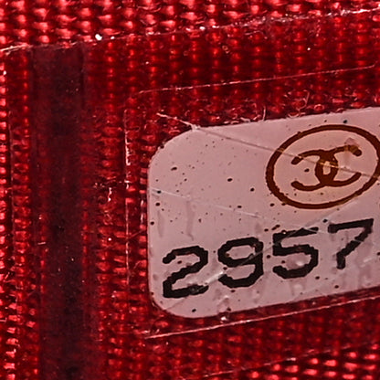 Chanel Goatskin Quilted Chanel 19 Flap Wallet Red 7 of 7