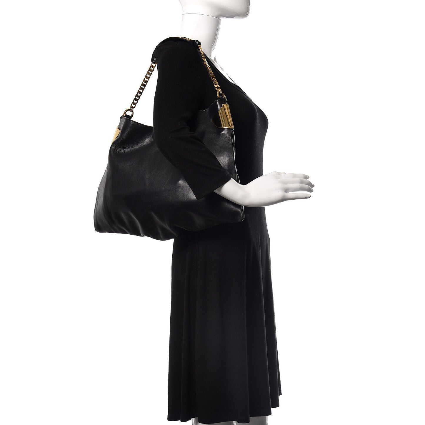 Lambskin Medium 1970 Shoulder Bag Black