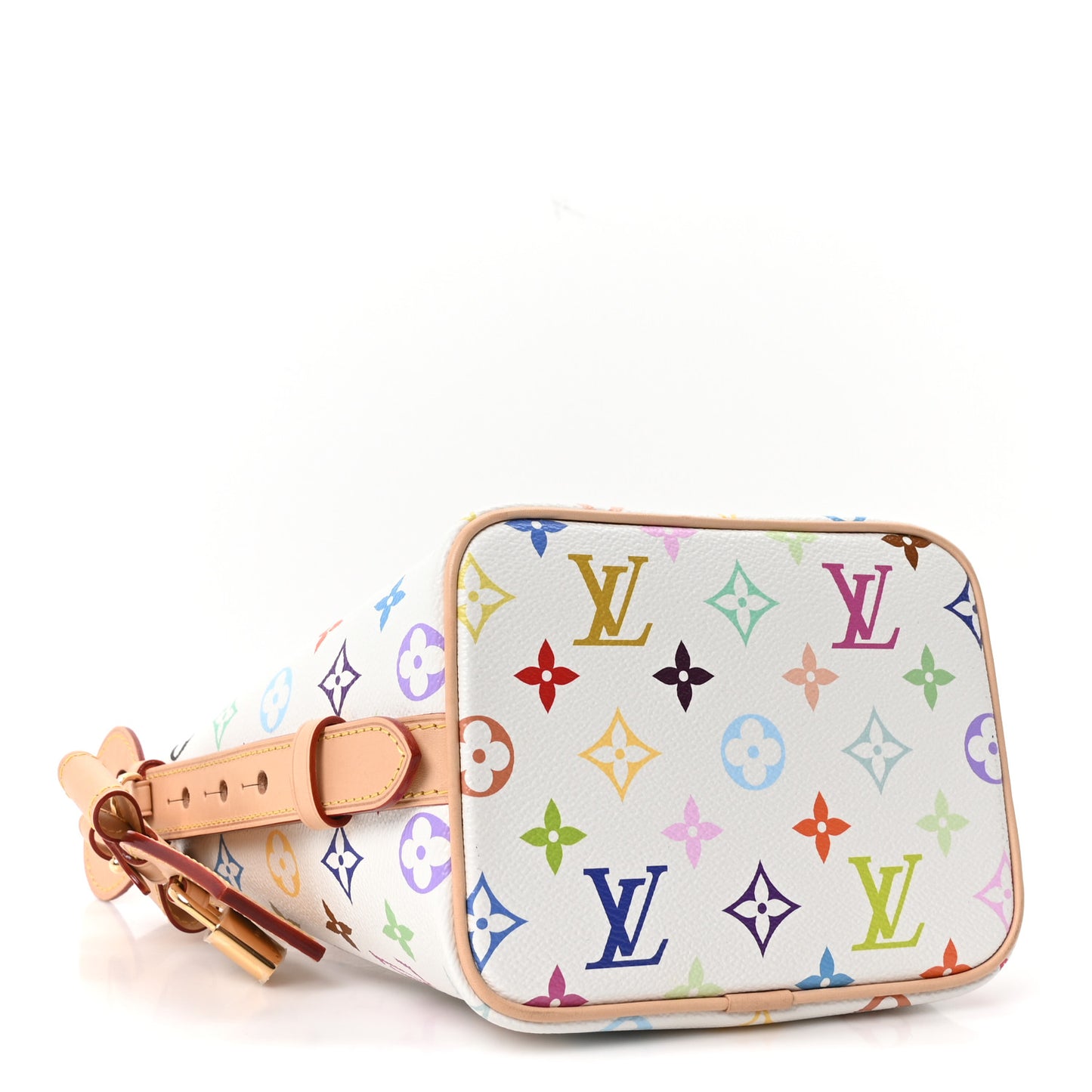 LV X TM Monogram Multicolor All In BB White