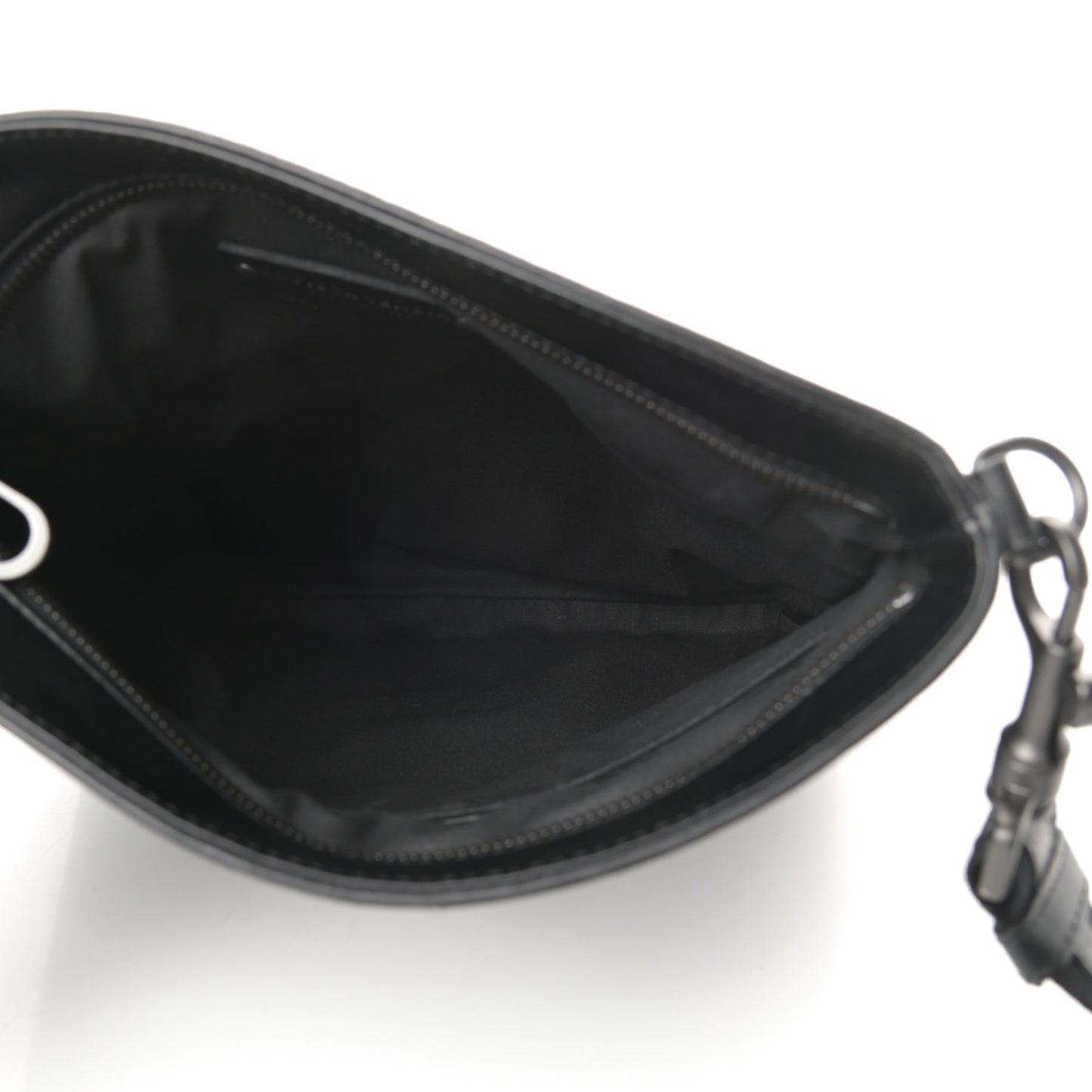 Nappa Intrecciato VN Crossbody Messenger Bag Black