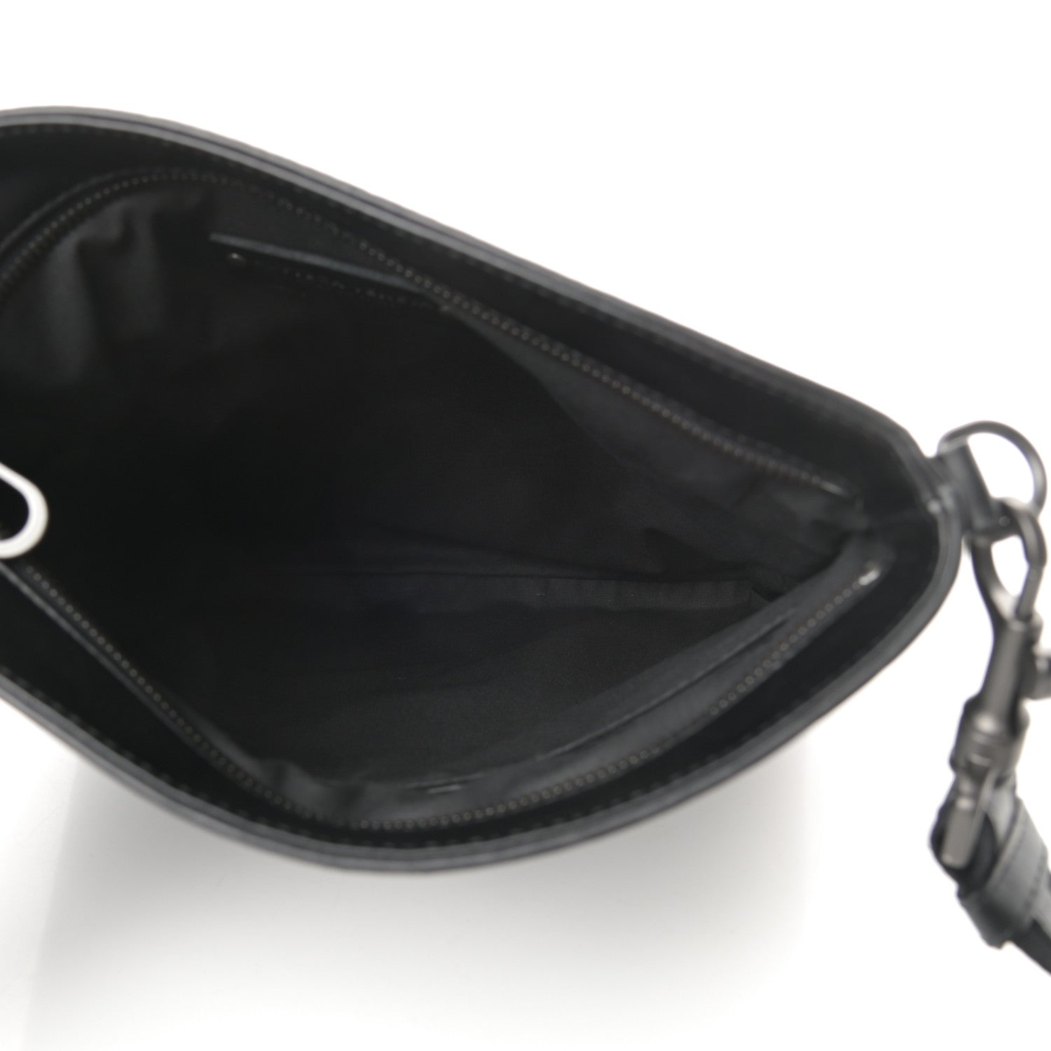 Bottega Veneta Nappa Intrecciato VN Crossbody Messenger Bag Black 5 of 10