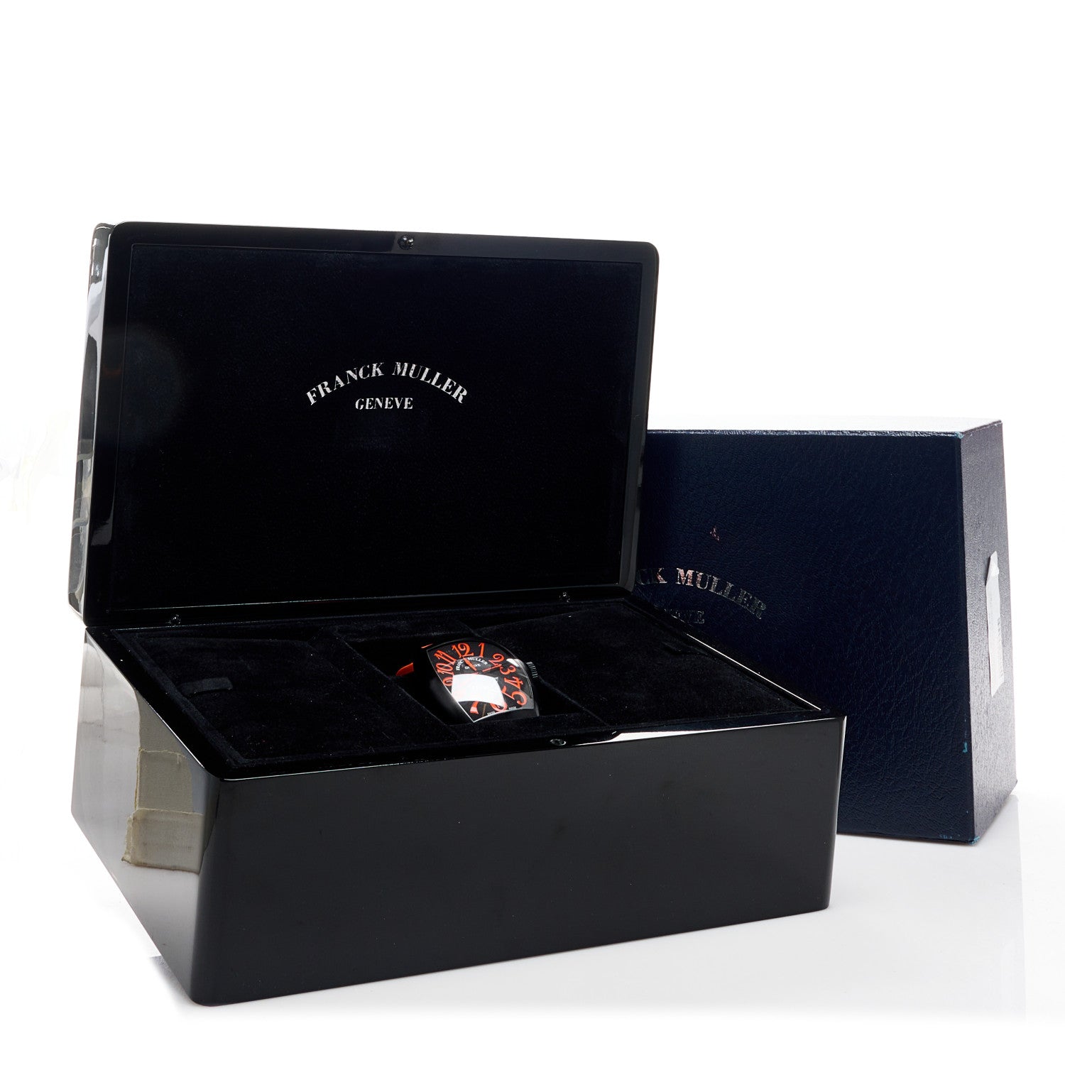 Franck Muller PVD Stainless Steel Rubber 39mm Casablanca Automatic Watch Black 8880CDTNR 5 of 5