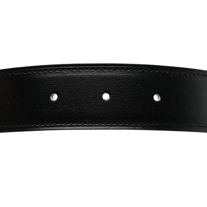 Hermes Box Togo 32mm Belt Strap 95 38 Black Gold 4 of 6