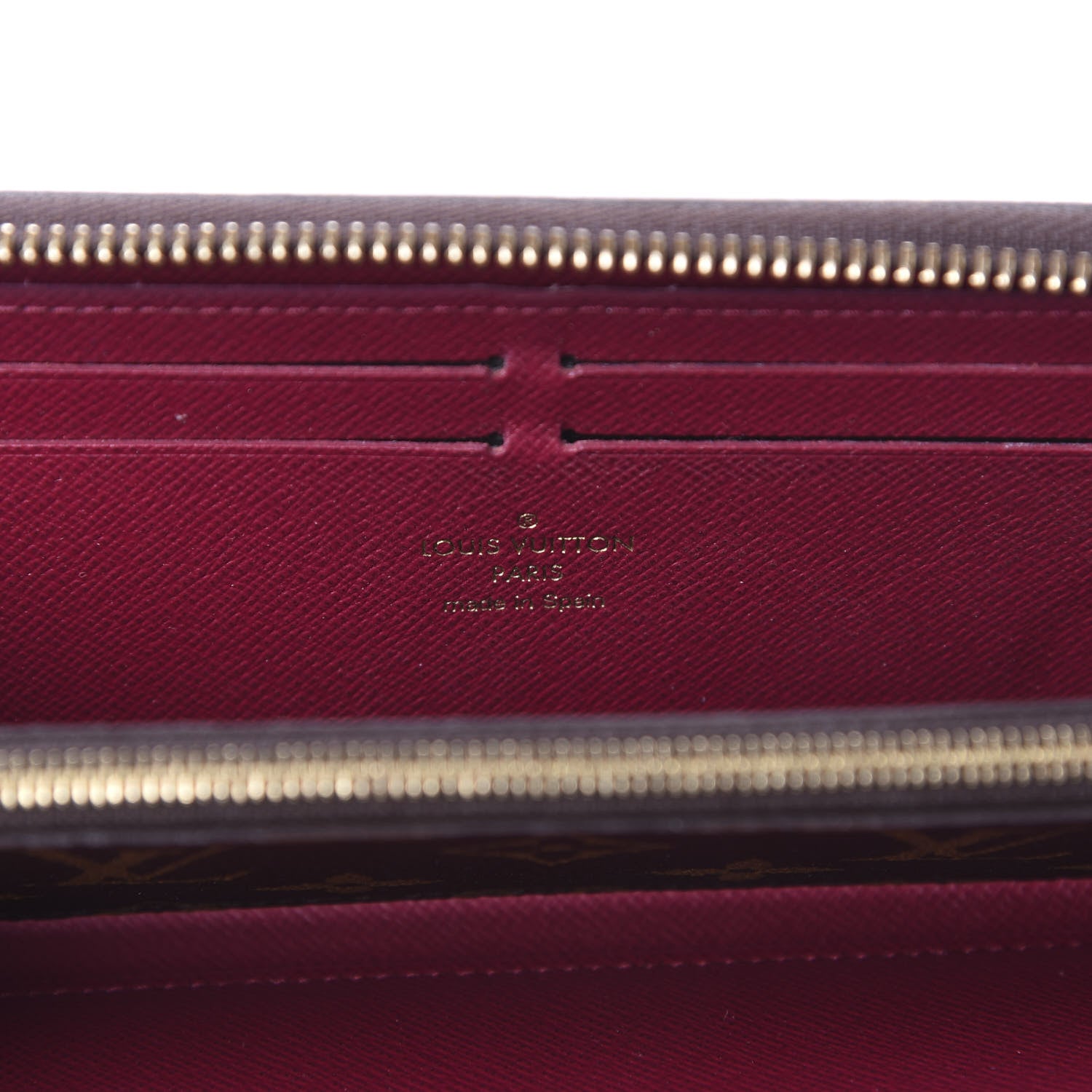 Louis Vuitton Monogram Clemence Wallet Fuchsia 8 of 13