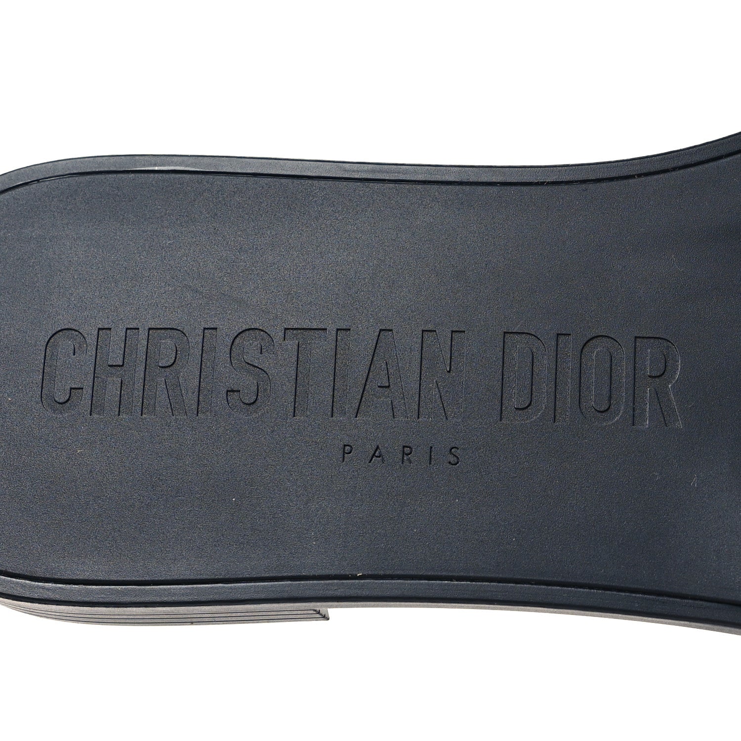 Christian Dior Nylon Oblique Dio(r)evolution Slide Sandals 36 Deep Blue 8 of 8