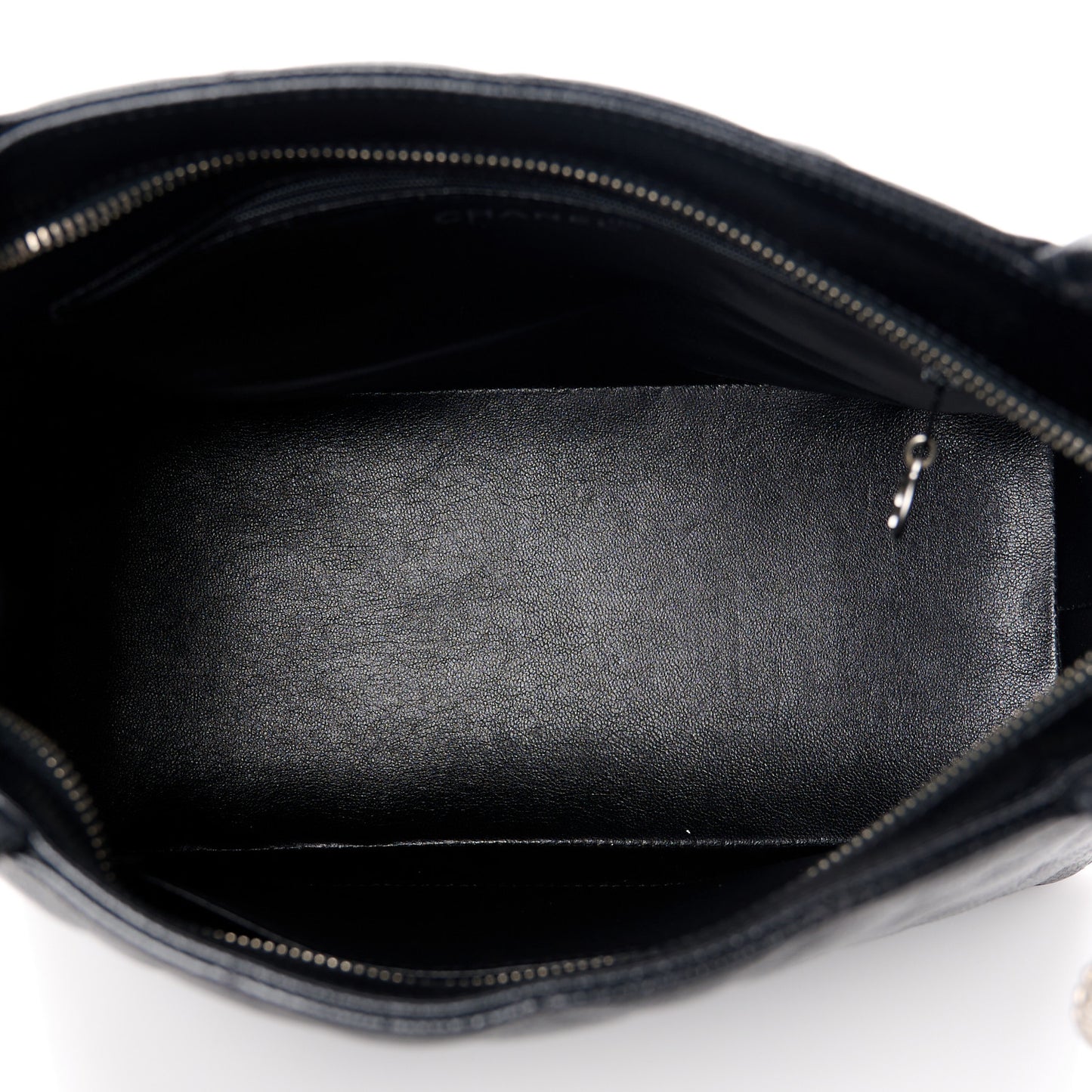 Caviar Quilted Medallion Tote Black